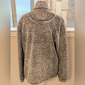 Sherpa jacket with Royse City HS logo, size L